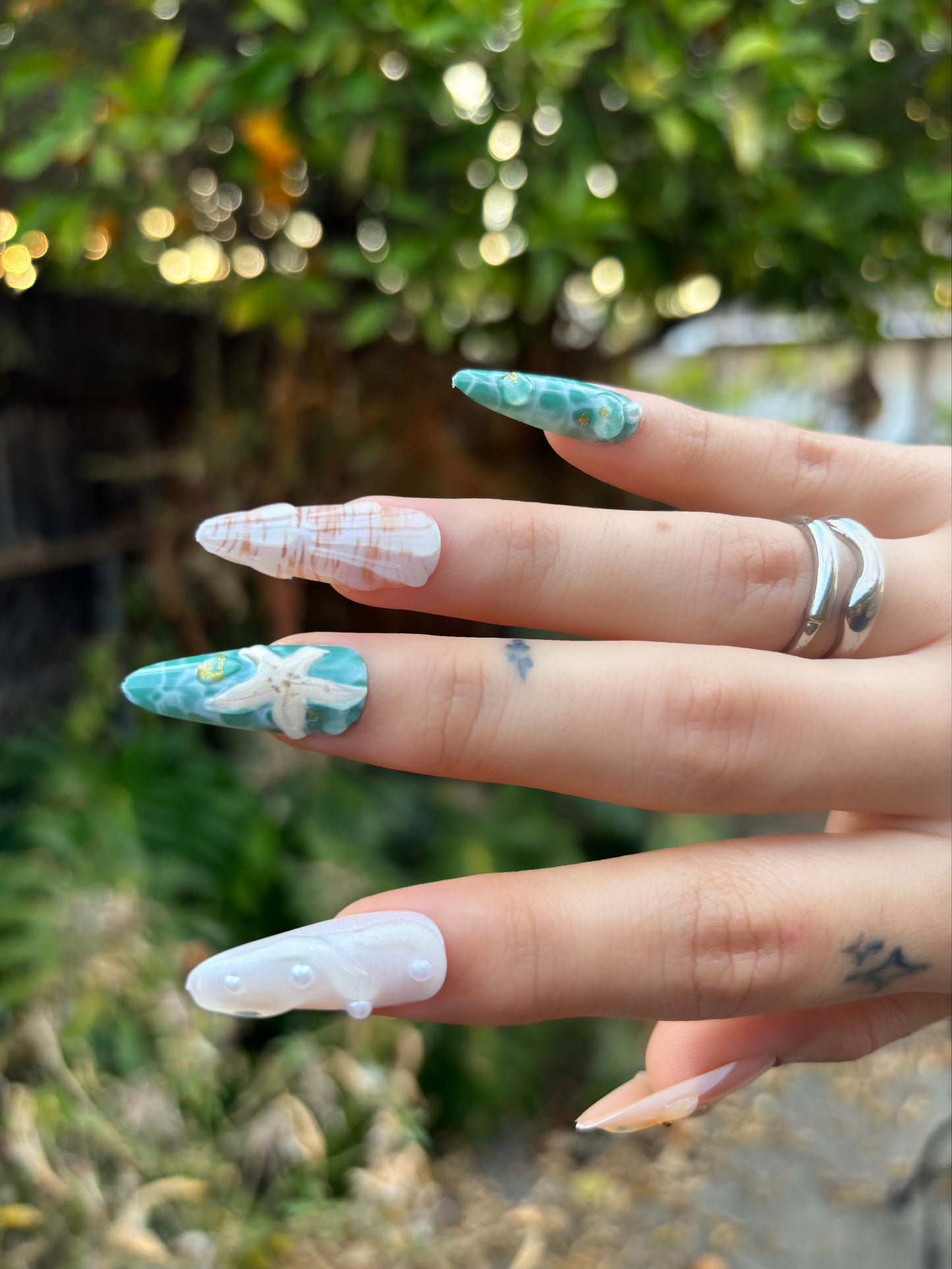 Turquoise water set